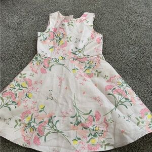 Children’s Place Floral Pink and Green Kids Dress